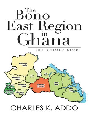 cover image of The Bono East Region in Ghana